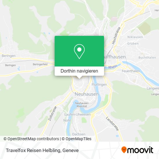 Travelfox Reisen Helbling Karte