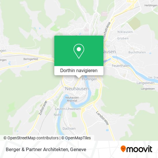 Berger & Partner Architekten Karte