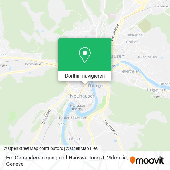Fm Gebäudereinigung und Hauswartung J. Mrkonjic Karte