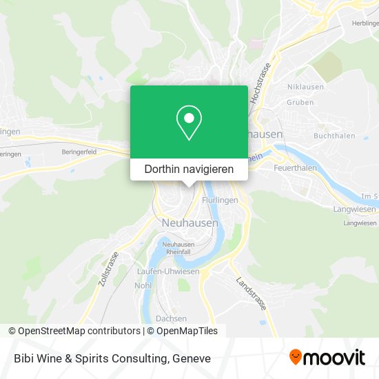 Bibi Wine & Spirits Consulting Karte