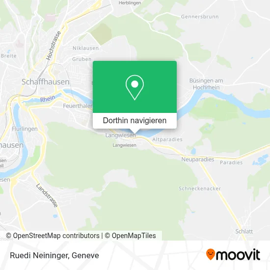 Ruedi Neininger Karte