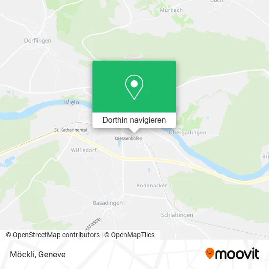 Möckli Karte