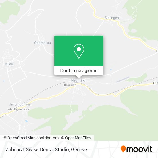 Zahnarzt Swiss Dental Studio Karte