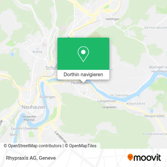 Rhypraxis AG Karte