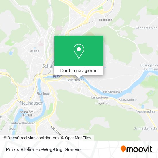 Praxis Atelier Be-Weg-Ung Karte