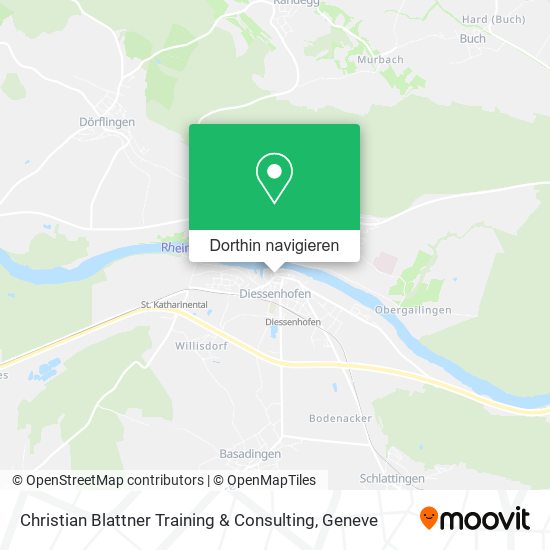 Christian Blattner Training & Consulting Karte