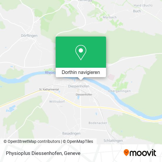 Physioplus Diessenhofen Karte