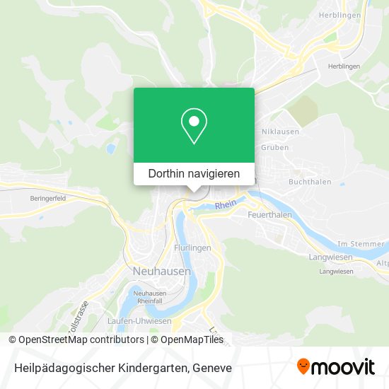 Heilpädagogischer Kindergarten Karte