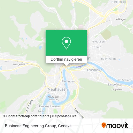 Business Engineering Group Karte