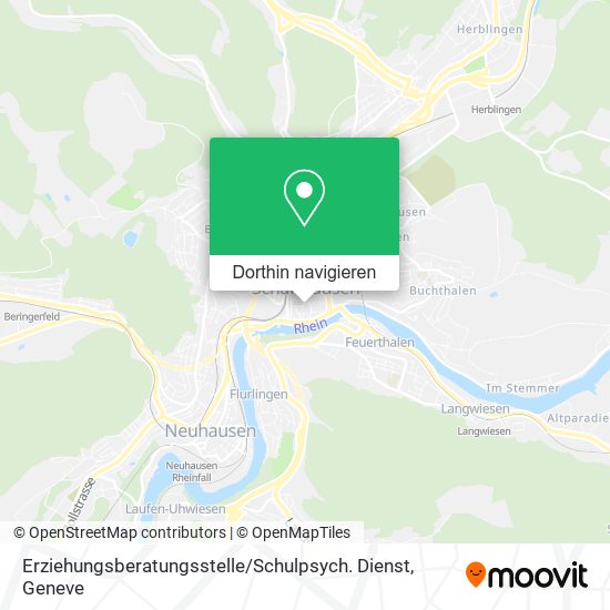 Erziehungsberatungsstelle / Schulpsych. Dienst Karte