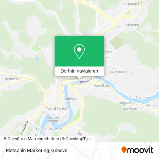Rietschin Marketing Karte