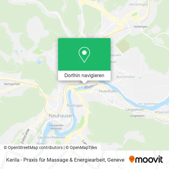 Kerila - Praxis für Massage & Energiearbeit Karte