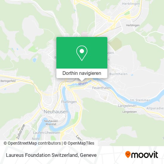 Laureus Foundation Switzerland Karte