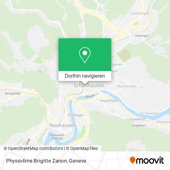 Physio4me Brigitte Zanon Karte