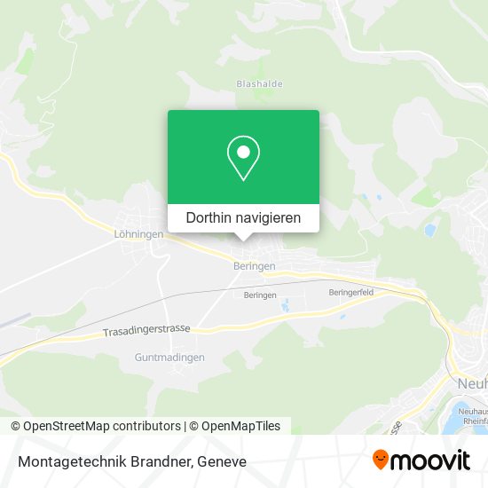 Montagetechnik Brandner Karte