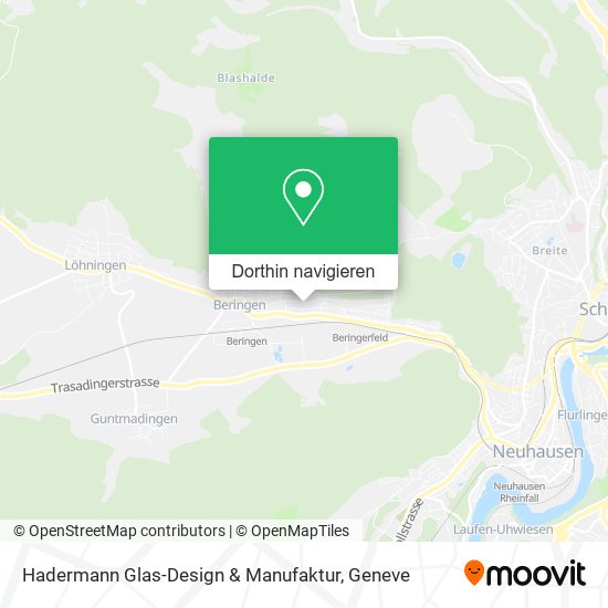 Hadermann Glas-Design & Manufaktur Karte