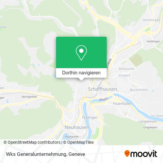Wks Generalunternehmung Karte