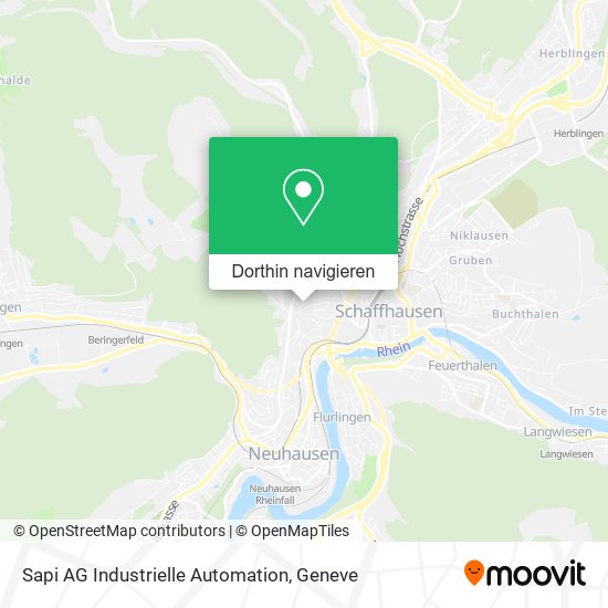 Sapi AG Industrielle Automation Karte