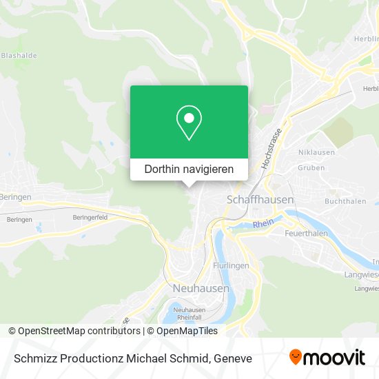 Schmizz Productionz Michael Schmid Karte