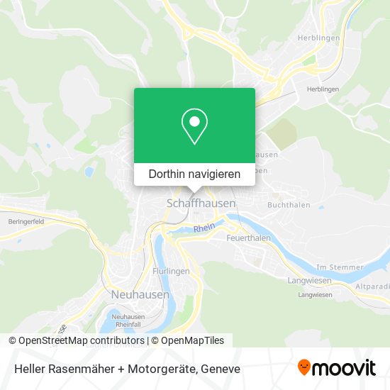 Heller Rasenmäher + Motorgeräte Karte