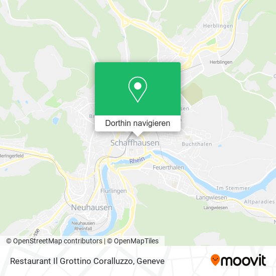 Restaurant Il Grottino Coralluzzo Karte