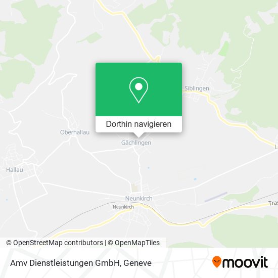 Amv Dienstleistungen GmbH Karte