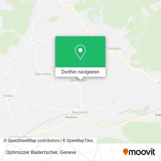 Optimizzer Badertscher Karte