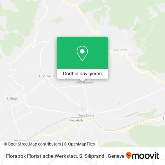 Florabox Floristische Werkstatt, S. Siliprandi Karte