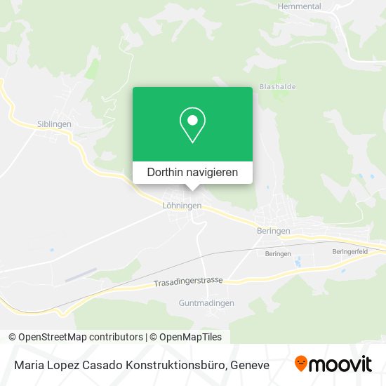 Maria Lopez Casado Konstruktionsbüro Karte