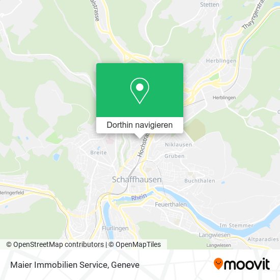 Maier Immobilien Service Karte