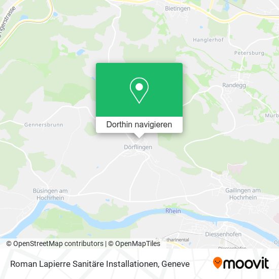 Roman Lapierre Sanitäre Installationen Karte
