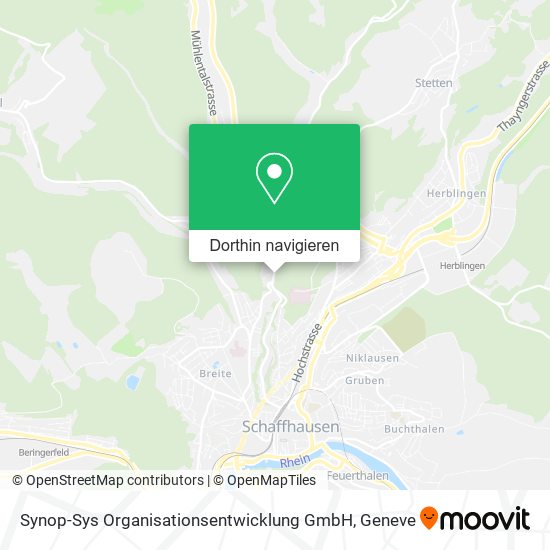 Synop-Sys Organisationsentwicklung GmbH Karte