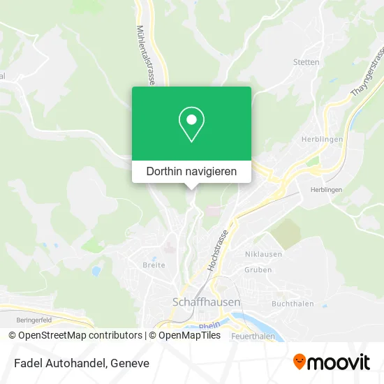 Fadel Autohandel Karte