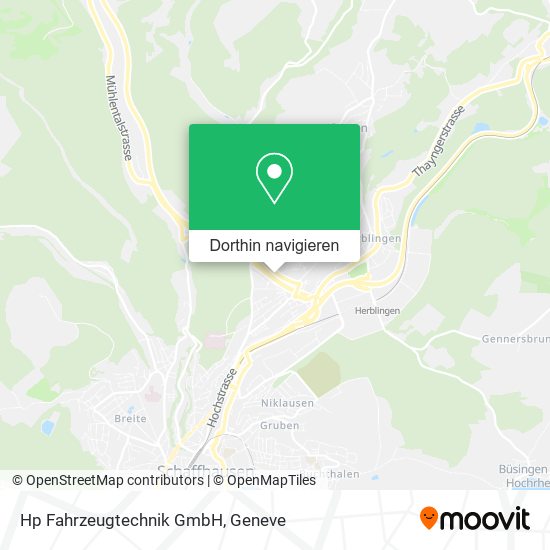 Hp Fahrzeugtechnik GmbH Karte