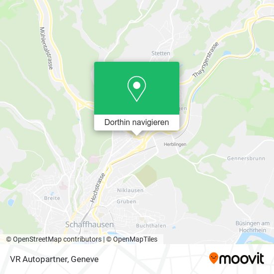 VR Autopartner Karte