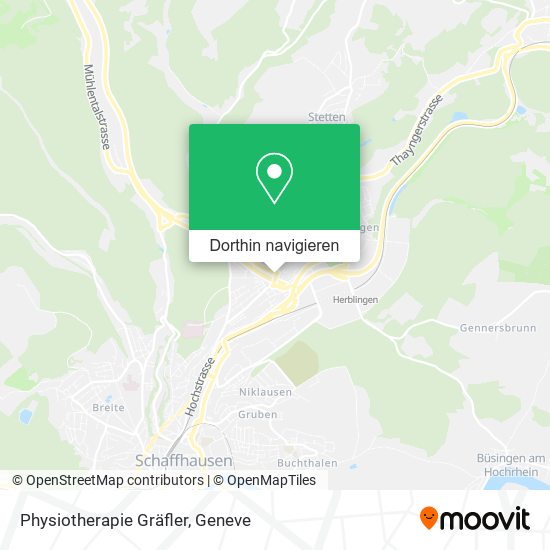 Physiotherapie Gräfler Karte