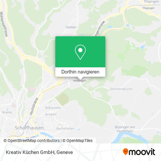 Kreativ Küchen GmbH Karte