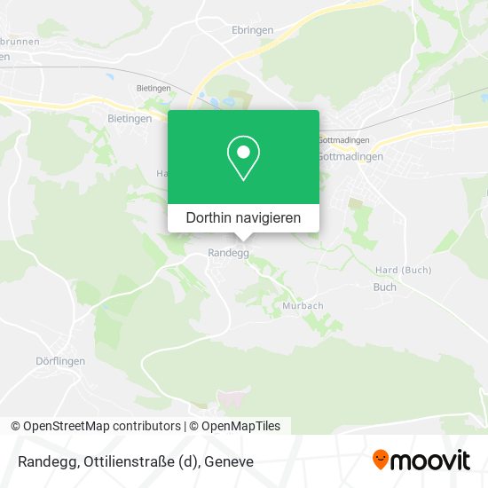Randegg, Ottilienstraße Karte