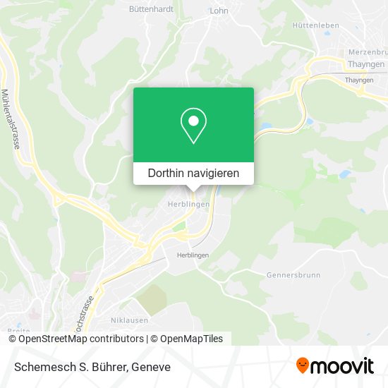 Schemesch S. Bührer Karte