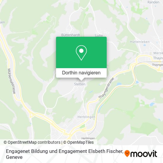 Engagenet Bildung und Engagement Elsbeth Fischer Karte