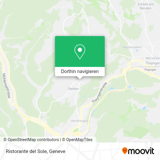 Ristorante del Sole Karte