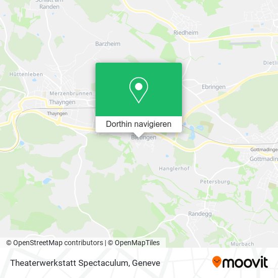 Theaterwerkstatt Spectaculum Karte