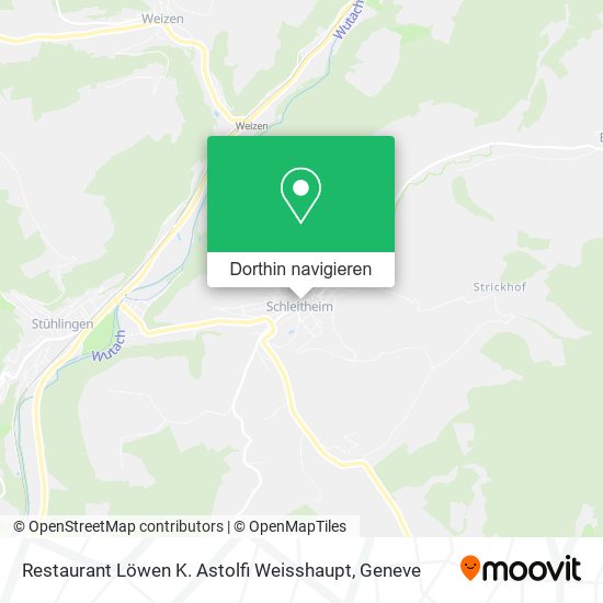 Restaurant Löwen K. Astolfi Weisshaupt Karte
