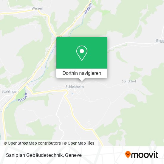 Saniplan Gebäudetechnik Karte
