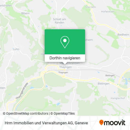 Hrm Immobilien und Verwaltungen AG Karte