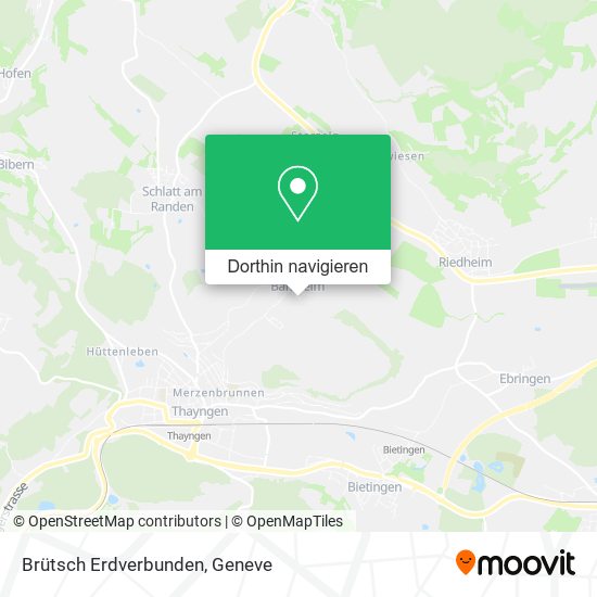 Brütsch Erdverbunden Karte