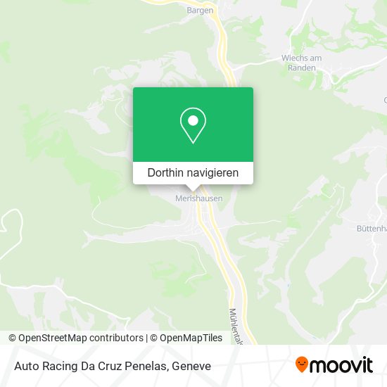 Auto Racing Da Cruz Penelas Karte