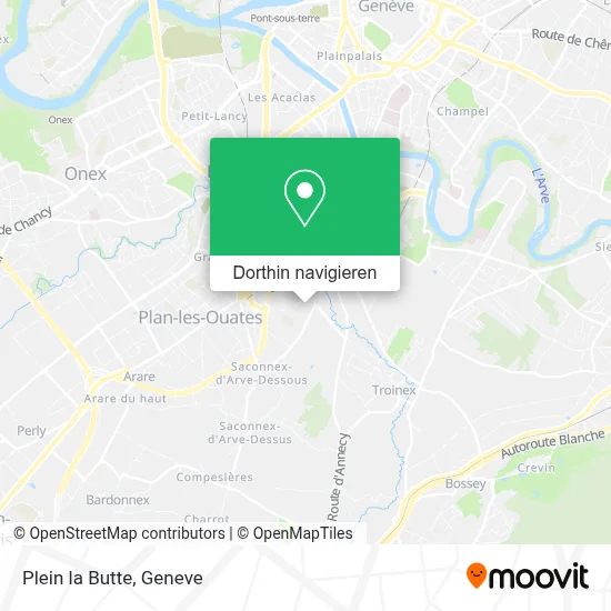 Plein la Butte Karte