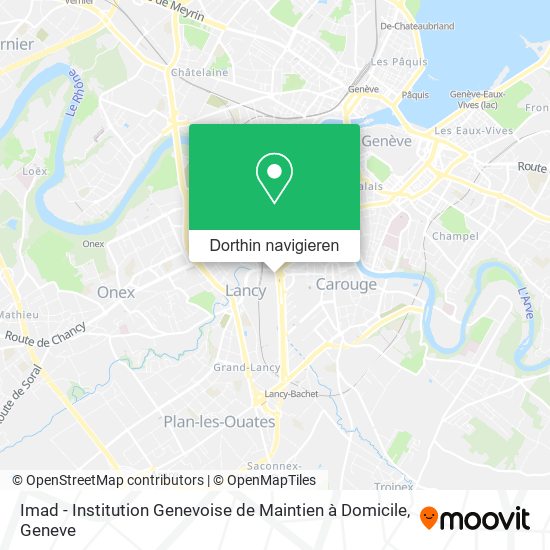 Imad - Institution Genevoise de Maintien à Domicile Karte