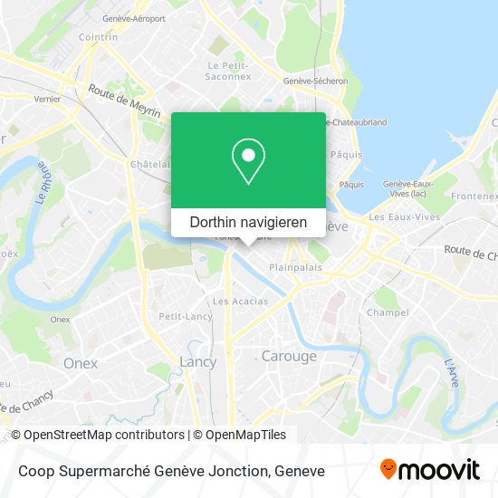 Coop Supermarché Genève Jonction Karte